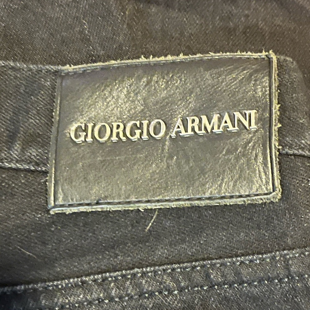 Giorgio Armani Men's Charcoal Jeans